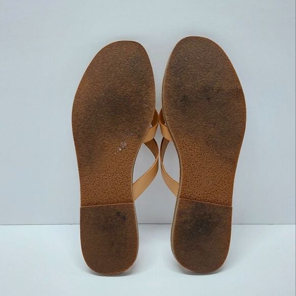 Madewell The Boardwalk Thong Sandal in Leather Size 9 - Picture 7 of 7